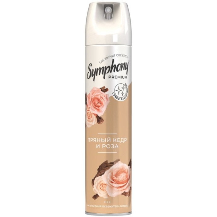 Освежитель воздуха Symphony Пряный кедр и роза 300 мл.