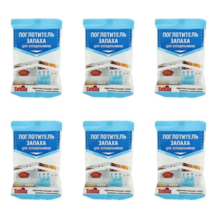 Поглотитель запаха Selena для холодильника 15 гр.