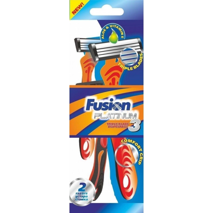 Одноразовые станки Фьюжен Платинум