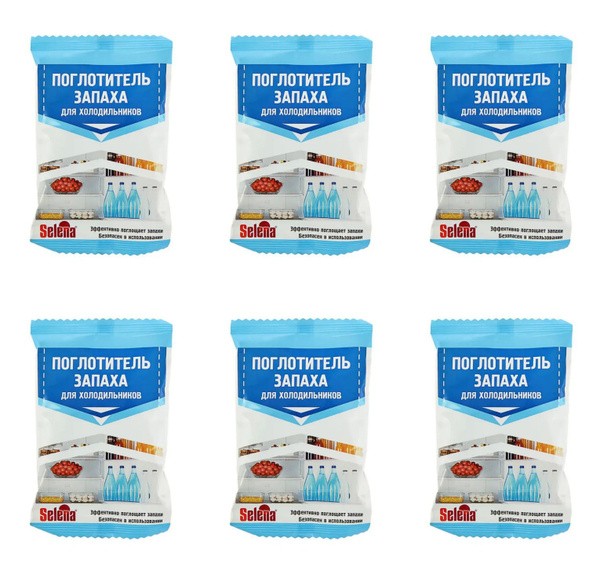 Поглотитель запаха Selena для холодильника 15 гр.