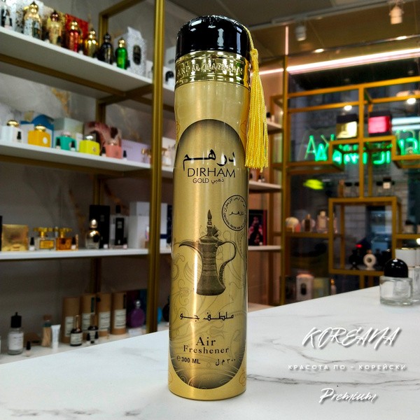 Освежитель воздуха Dirham gold 300 мл.