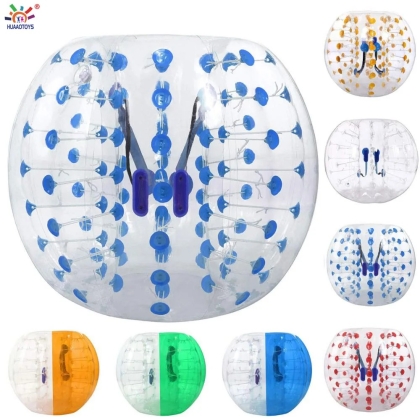 Мячик надувной гелевый футбол 25023-4